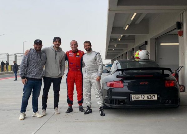 test drive in new kmt race track in kuwait